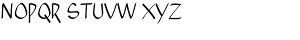 Xahosch-Regular Font UPPERCASE
