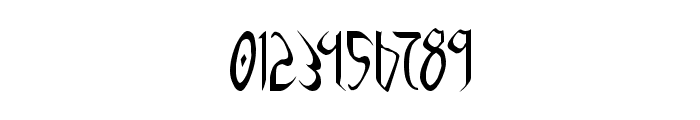 Xaphan II Condensed Font OTHER CHARS