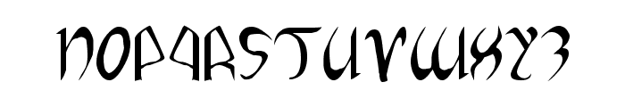Xaphan II Font UPPERCASE