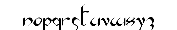 Xaphan II Font LOWERCASE