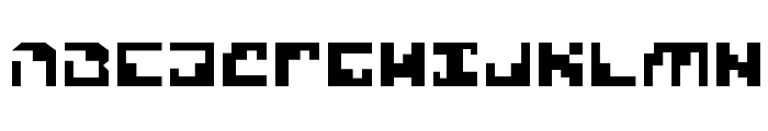Xenophobia Font UPPERCASE