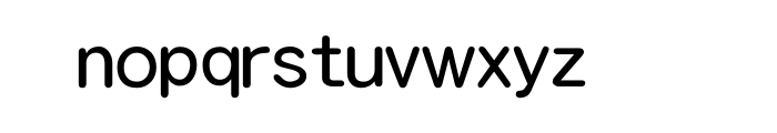 Xing Shu HK W 5 Traditional Chinese Font LOWERCASE