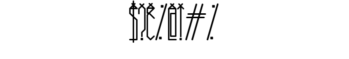 XingXangXung Xing Font OTHER CHARS