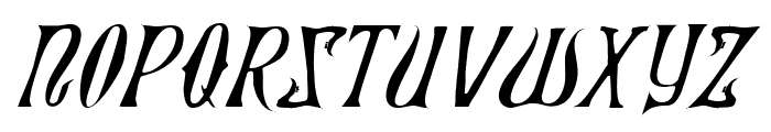 Xiphos Light Italic Font UPPERCASE