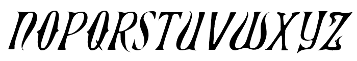 Xiphos Light Italic Font LOWERCASE