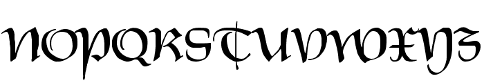 XmasTerpiece Font UPPERCASE