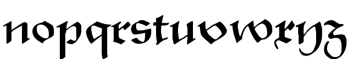 XmasTerpiece Font LOWERCASE