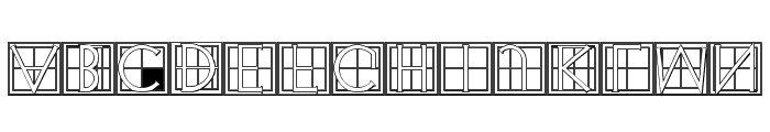XperimentypoThree-C-Square Font LOWERCASE