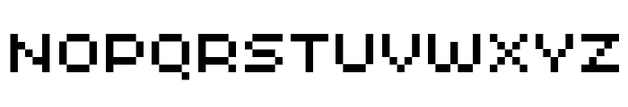 xpaider pixel explosion 01 Font UPPERCASE