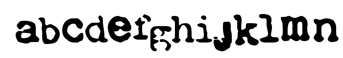 Xtctype Font LOWERCASE