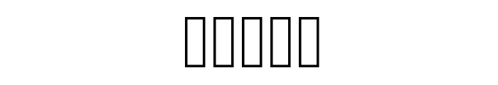 XuitsFont Font OTHER CHARS
