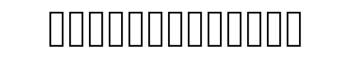 XuitsFont Font LOWERCASE