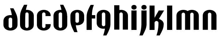 Y2K Analog Legacy Font LOWERCASE