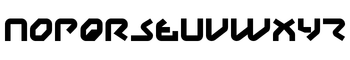 Yahren Font UPPERCASE