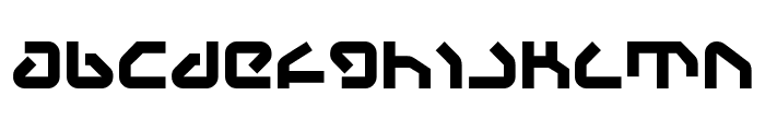 Yahren Font LOWERCASE
