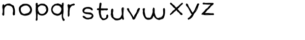 Yearnboy 10 Font LOWERCASE