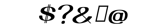 YiggivooUnicode-Italic Font OTHER CHARS