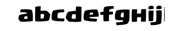 You Blockhead International OT Font LOWERCASE