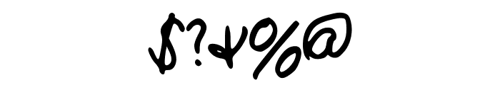 YourForever Font OTHER CHARS