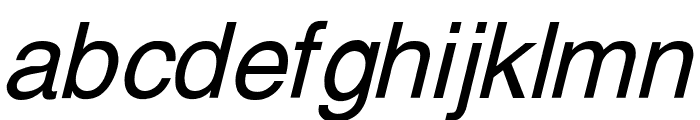 Yoxall Italic Font LOWERCASE