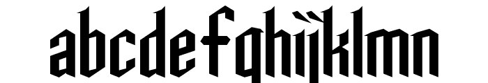 Ysgarth Font LOWERCASE