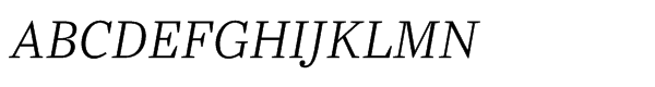 Ysobel™ Std Light Italic Font UPPERCASE
