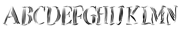 ZebralSketched Font UPPERCASE