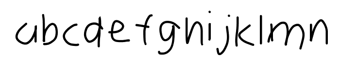 Zebru Font LOWERCASE
