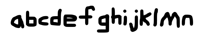 ZehkFont Medium Font LOWERCASE