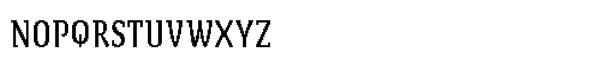 Zeitgeist™ Std Crazy Paving Font UPPERCASE