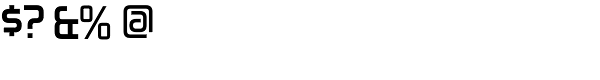 Zekton Bold Font OTHER CHARS