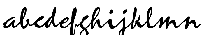 ZephyrScriptFLF Font LOWERCASE