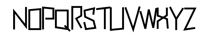 Zerengetti Medium Font LOWERCASE