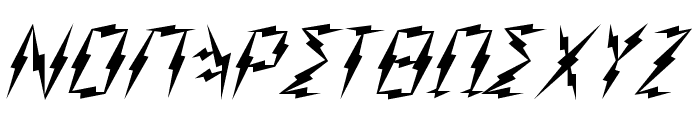 Zeus Font UPPERCASE