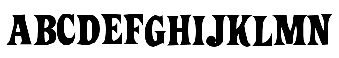 ZiggyStandard Font UPPERCASE