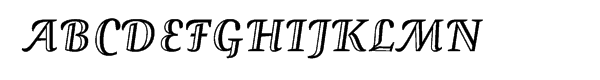 Zingha Bold Italic Swash Deco Font UPPERCASE