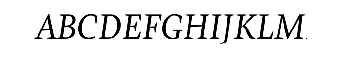 Zingha Regular Italic OT Font UPPERCASE