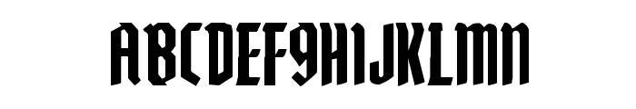 Zollern Regular Font LOWERCASE