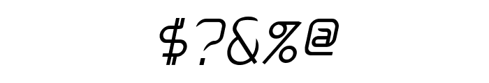 Zoloft-Italic Font OTHER CHARS