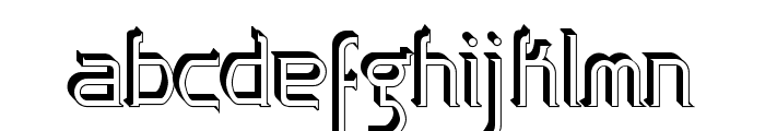Zoloft Sideffex Font LOWERCASE