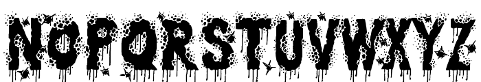 Zombie Slayer Font LOWERCASE