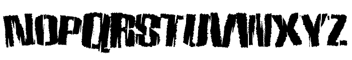 ZombieState Font UPPERCASE
