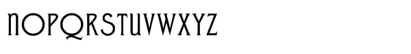 Zone Common Font UPPERCASE