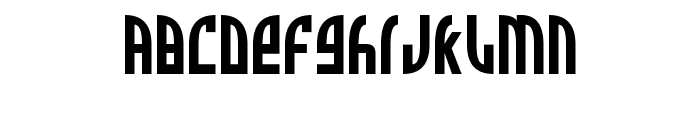 Zone Rider Font LOWERCASE