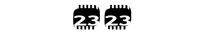 Zone23_Two Kinds of Love III Font OTHER CHARS