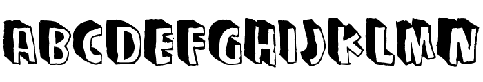 Zupagargonizer T Font UPPERCASE