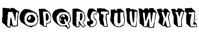 Zupagargonizer T Font UPPERCASE