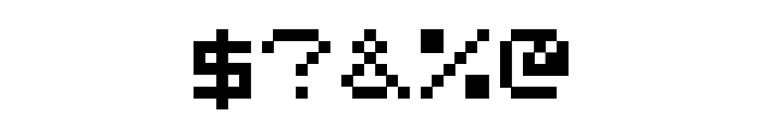 ZXpix Font OTHER CHARS