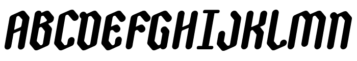 Zygoth Font UPPERCASE