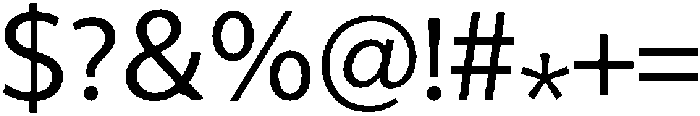 001SansPTx-Regular otf (400) Font OTHER CHARS